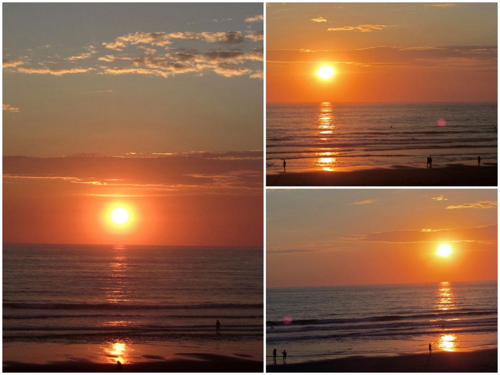 Coucher de soleil sur l’océan